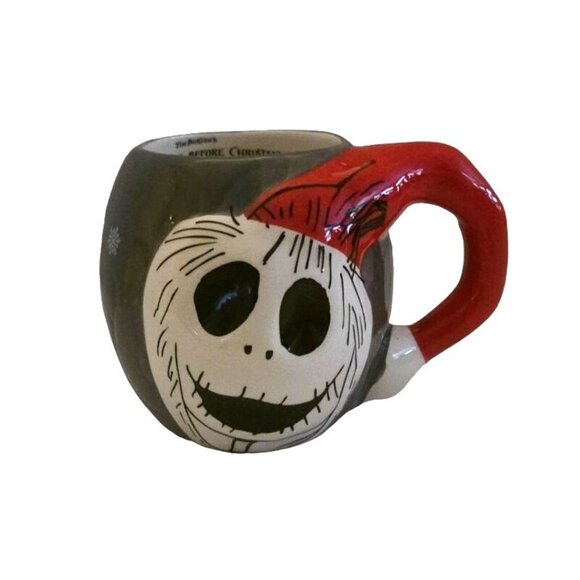 Walgreens Exclusive Nightmare before Christmas Santa Jack And Zero Ceramic Mug - Picture 1 of 6